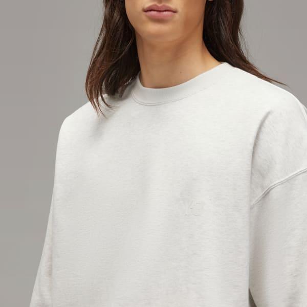 adidas Y-3 French Terry Crew Sweater Black S Mens Product Image
