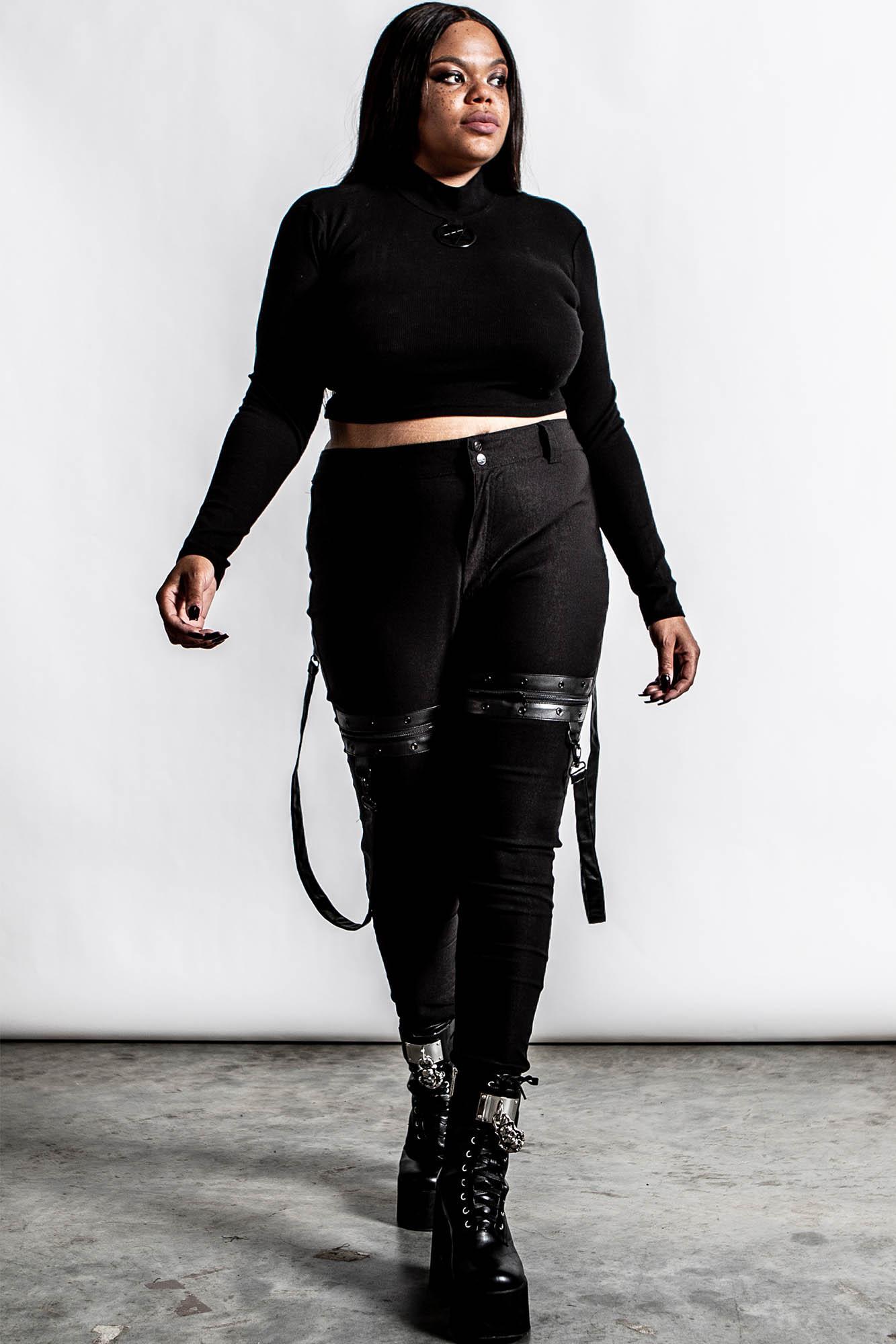 Darkest Hour Ribbed Top Female Product Image