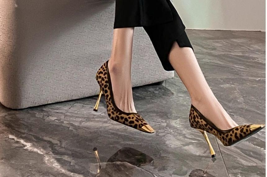 Stiletto Cap Toe Pumps Product Image