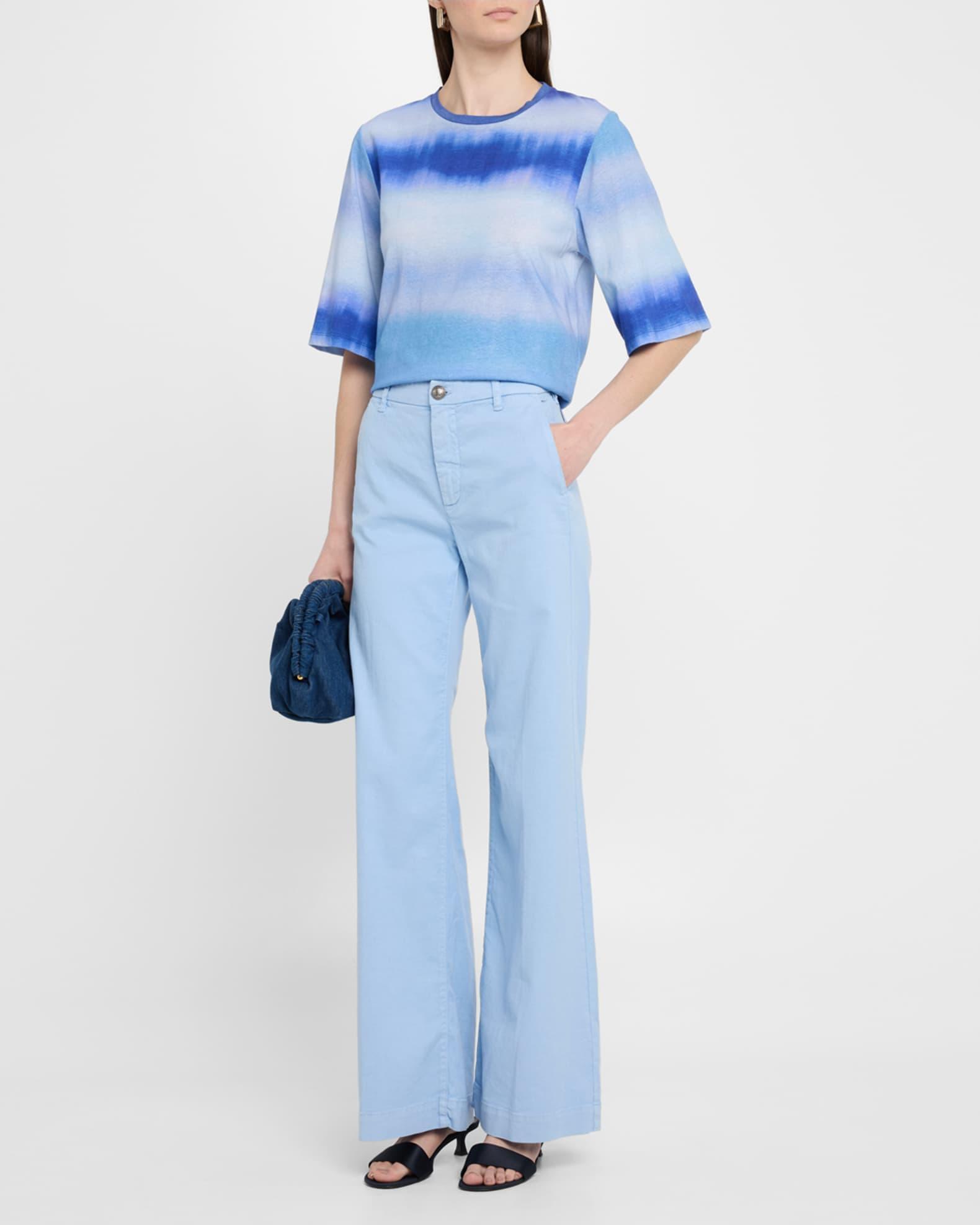 Shay Wide-Leg Linen Blend Pants Product Image