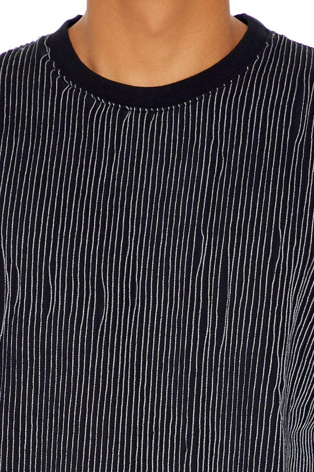 Abstract Striped Crew Tee | Forever 21 Product Image