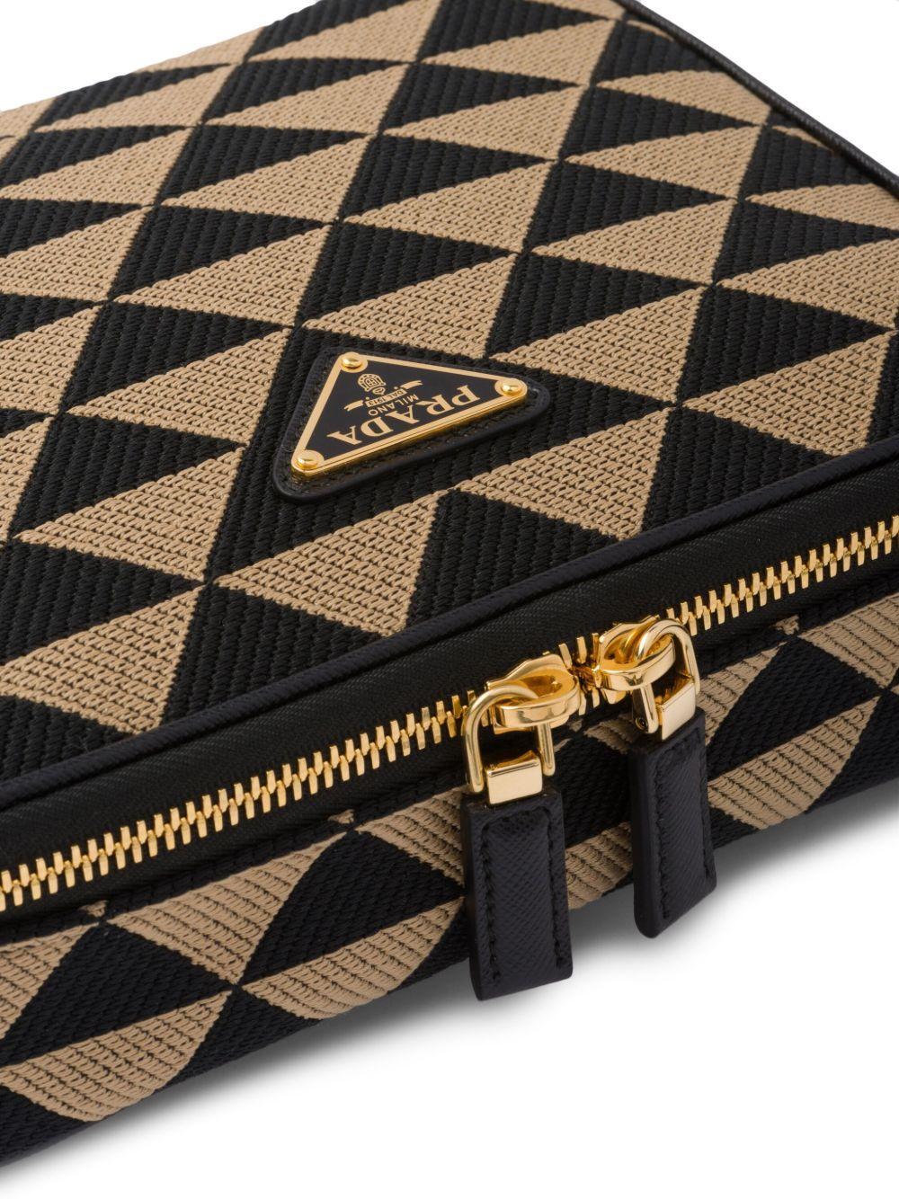 Symbole embroidered messenger bag Product Image