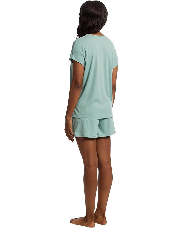 All American Jersey & Lace Shortie Set Product Image