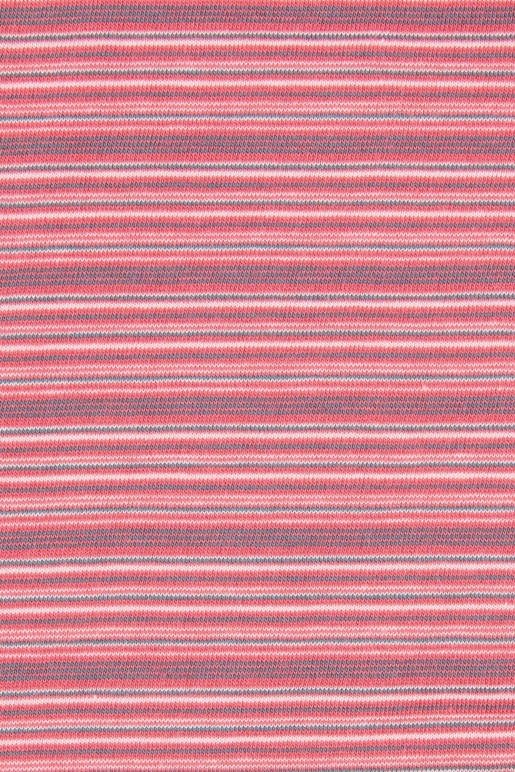 Maceio Midi Skirt Vermillion Stripe - Final Sale Product Image