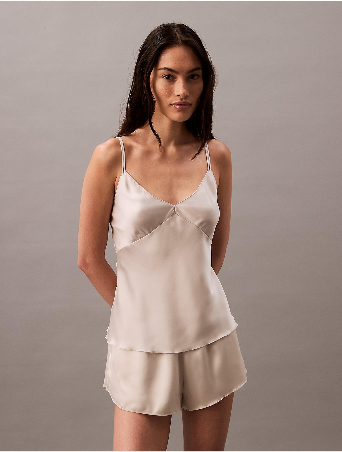 Calvin Klein Women's Instinct Satin Cami - Black - XL Product Image