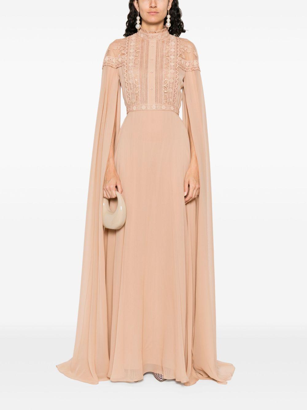 lace-trim gown Product Image