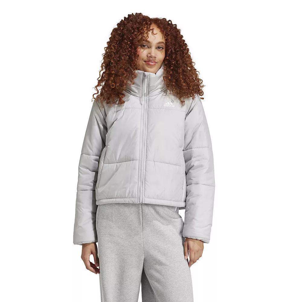 Women's adidas BSC Insulated Midweight Outdoor Jacket, Size: Large, Gray Two Product Image