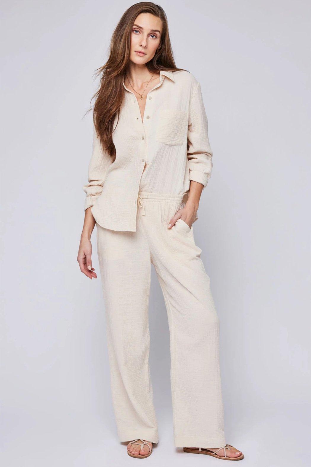 Sonia Gauze Button Up Product Image