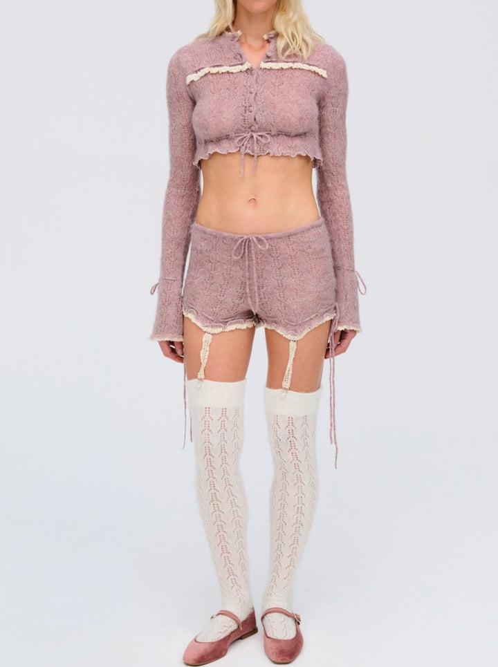 Liona Shorts — Purple Product Image
