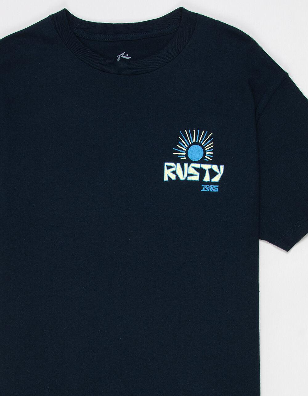 RUSTY Resort 85 Mens Tee - NAVY Product Image