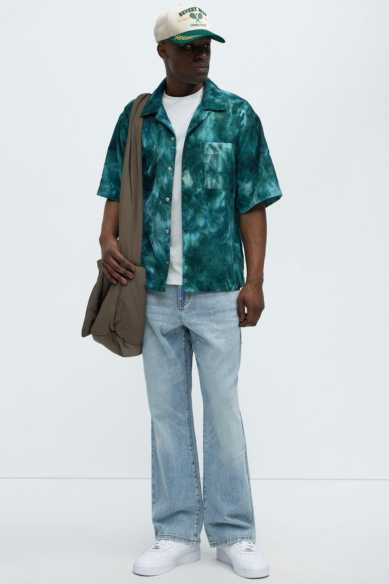 Bellevue Straight Jeans - Light Blue Wash Product Image