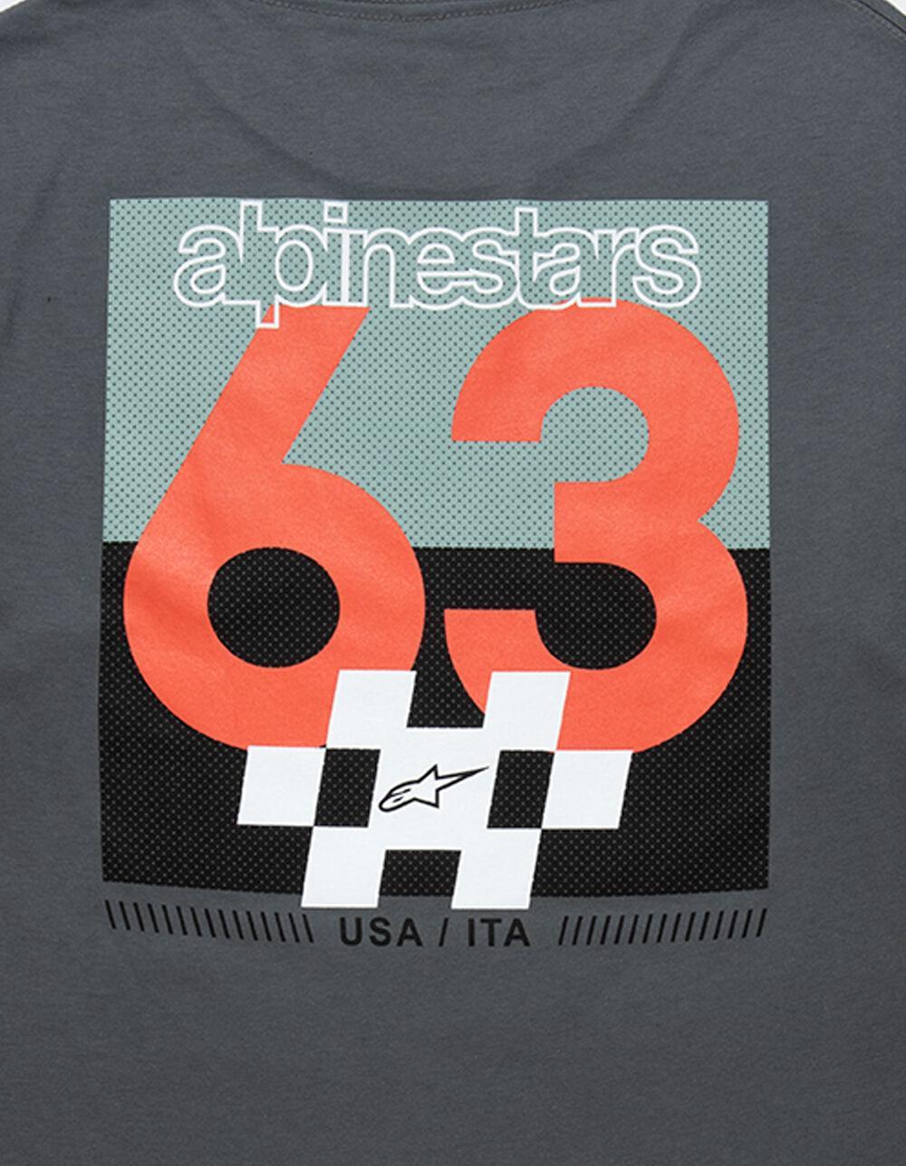 ALPINESTARS Compel Mens Tee - CHARCOAL Product Image