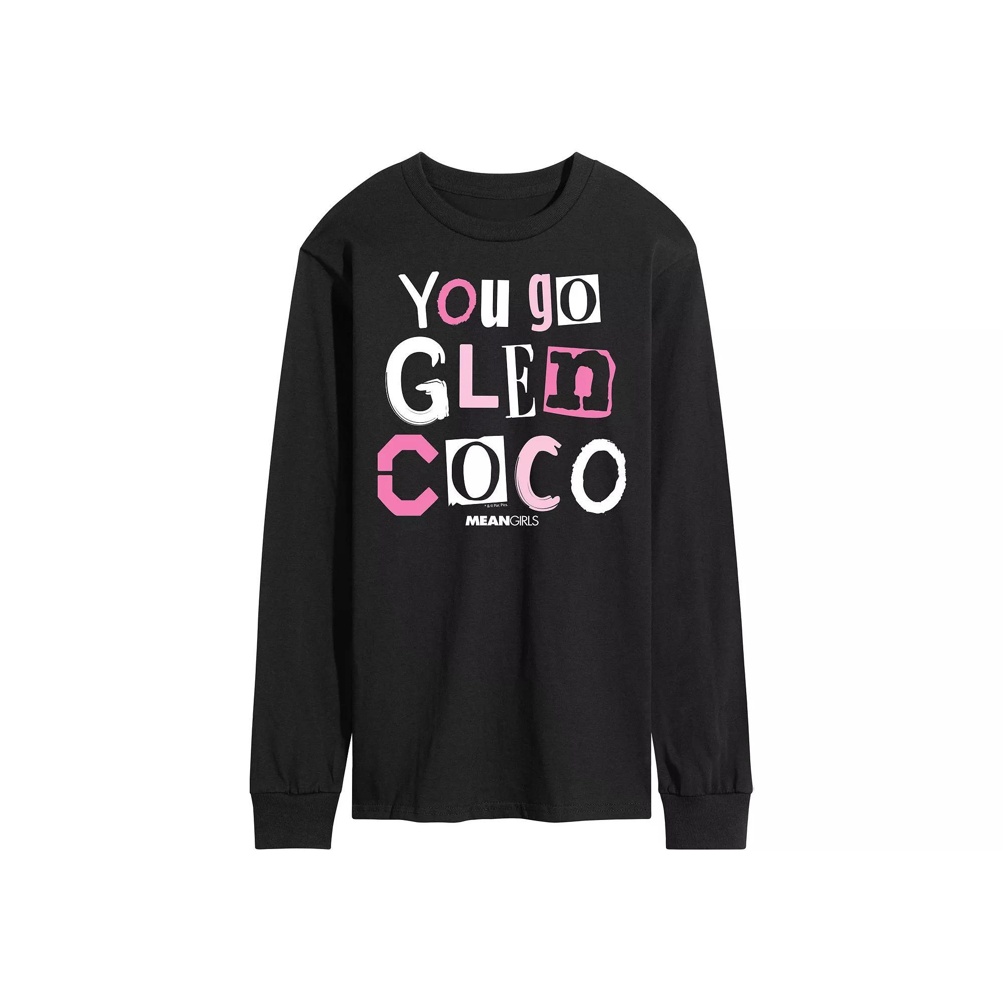 Mens Mean Girls You Go Glen Coco Long Sleeve Graphic Tee Product Image