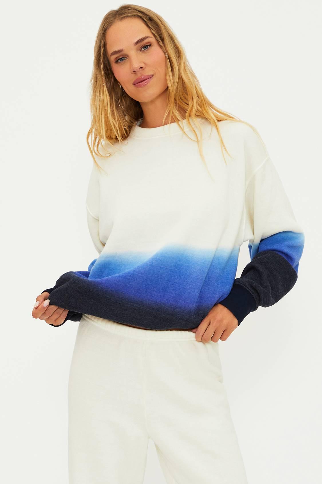 Kenzlie Pullover Egret Ombre Product Image