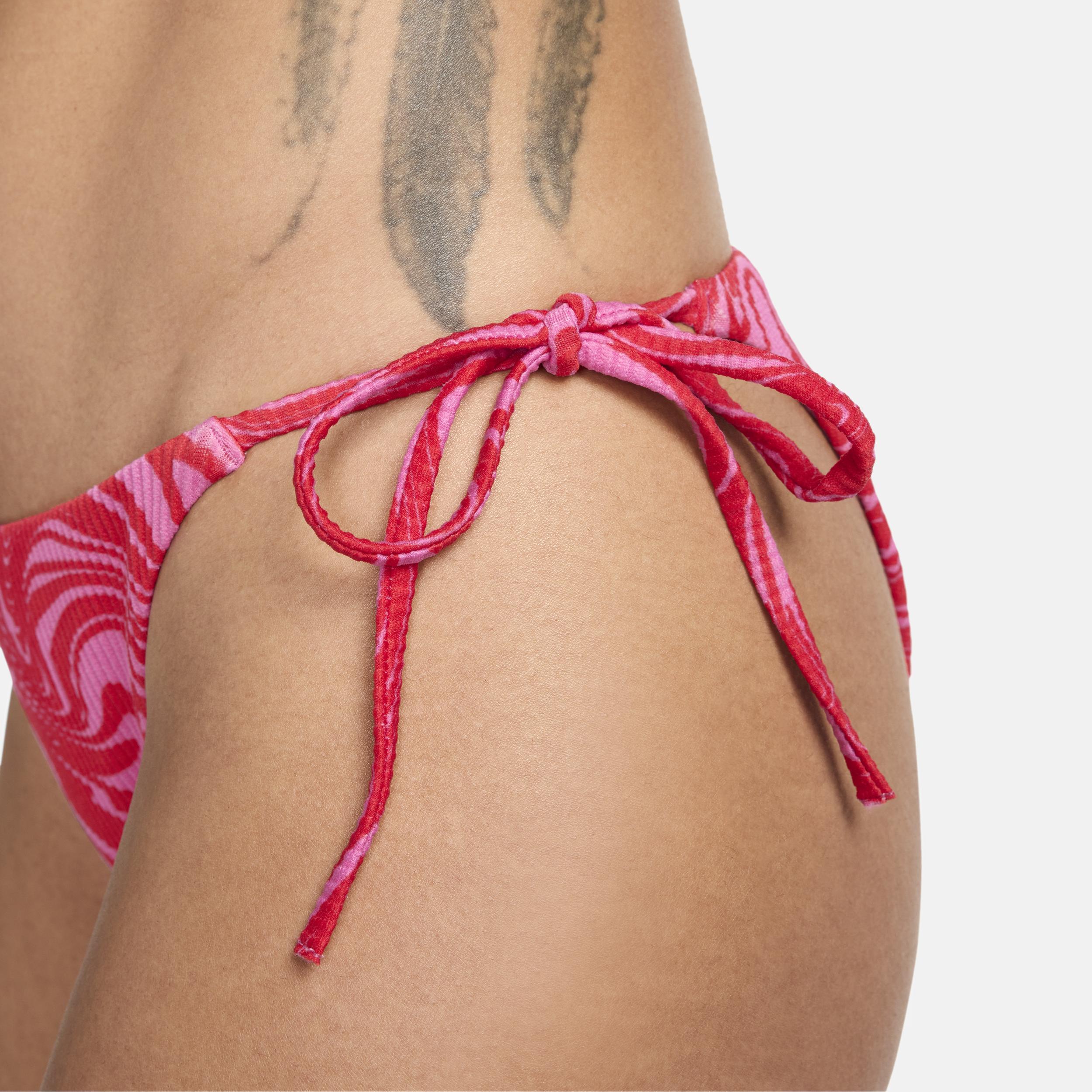 Nike Swim Swirl Women's String Bikini Bottom Product Image