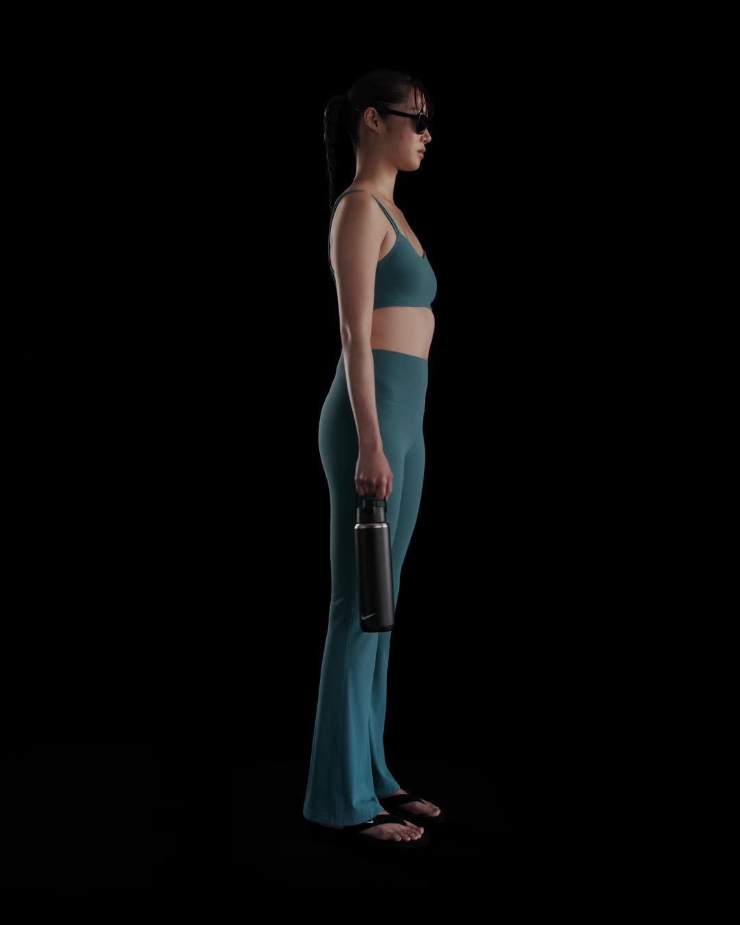 Nike Zenvy Women's High-Waisted Flared Leggings Product Image