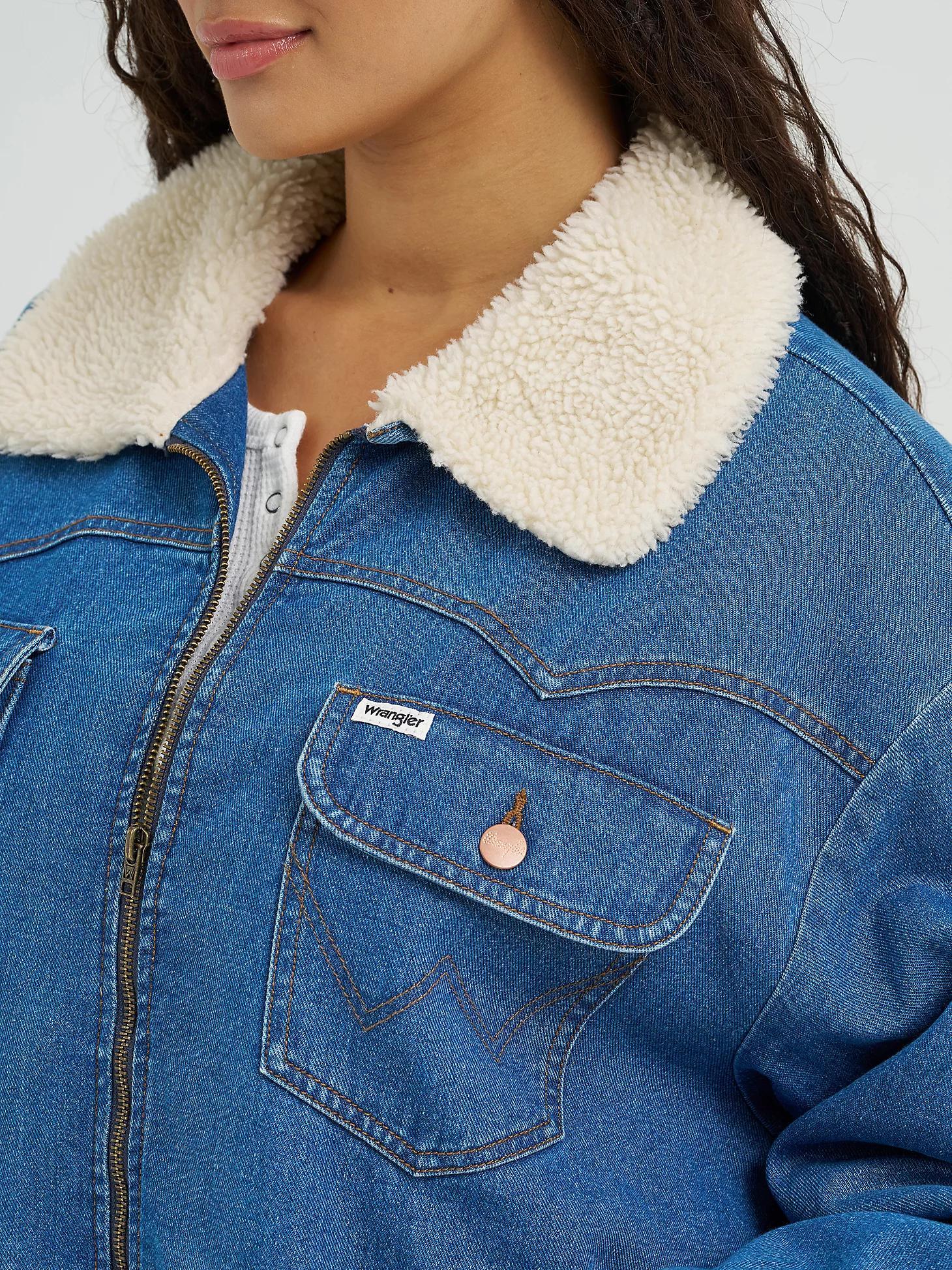 Women's Oversized Bomber Jacket | Women's JACKETS & OUTERWEAR | Wrangler® Product Image