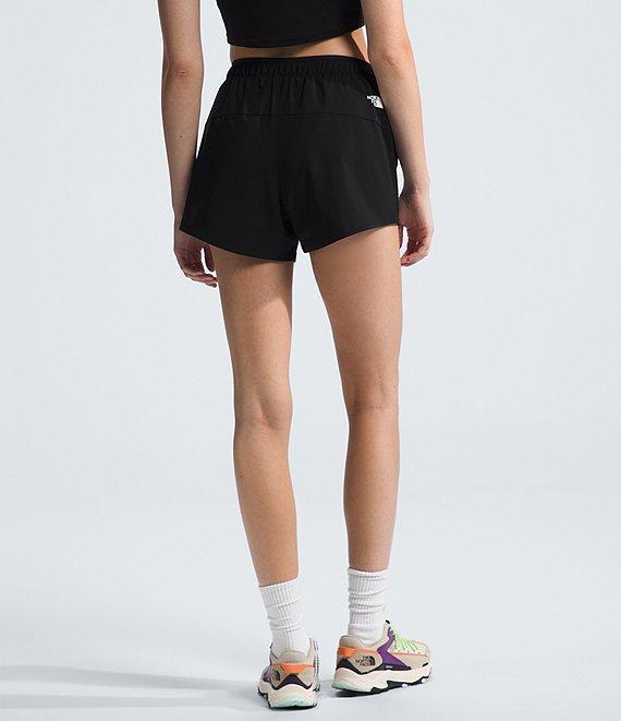 The North Face Wander Jersey Knit Branded Elastic Waist Pull-On Shorts Product Image