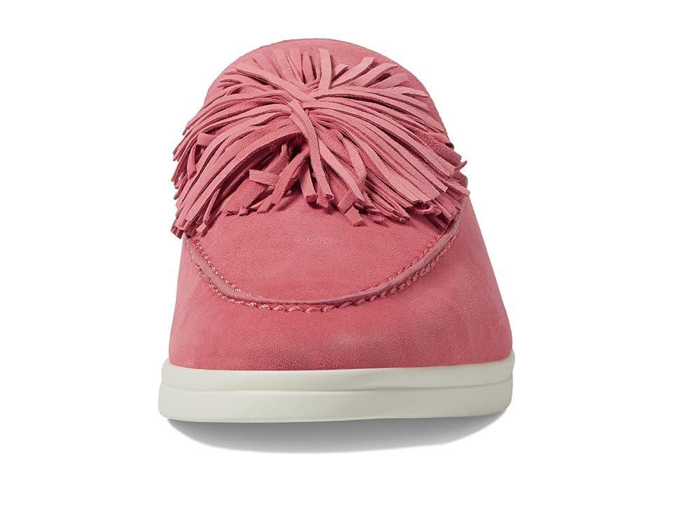 Johnston & Murphy Darlene Fringe Mule (Melon) Women's Flat Shoes Product Image