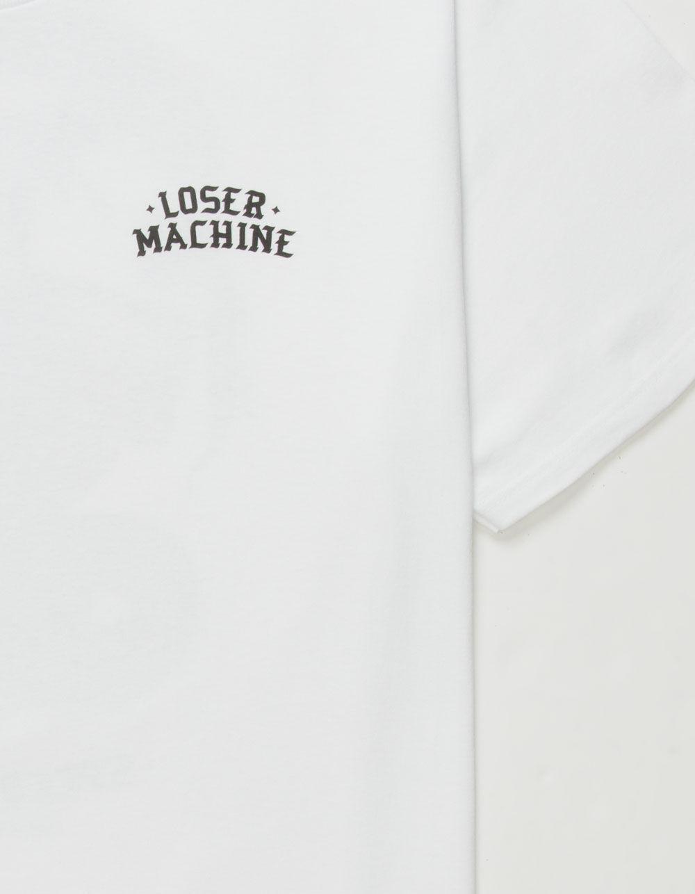 LOSER MACHINE Speed & Skate II Mens Tee - WHITE Product Image