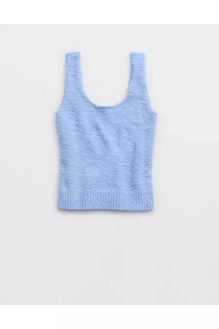 Aerie Marshmallow Cropped Tank Top Women's Product Image