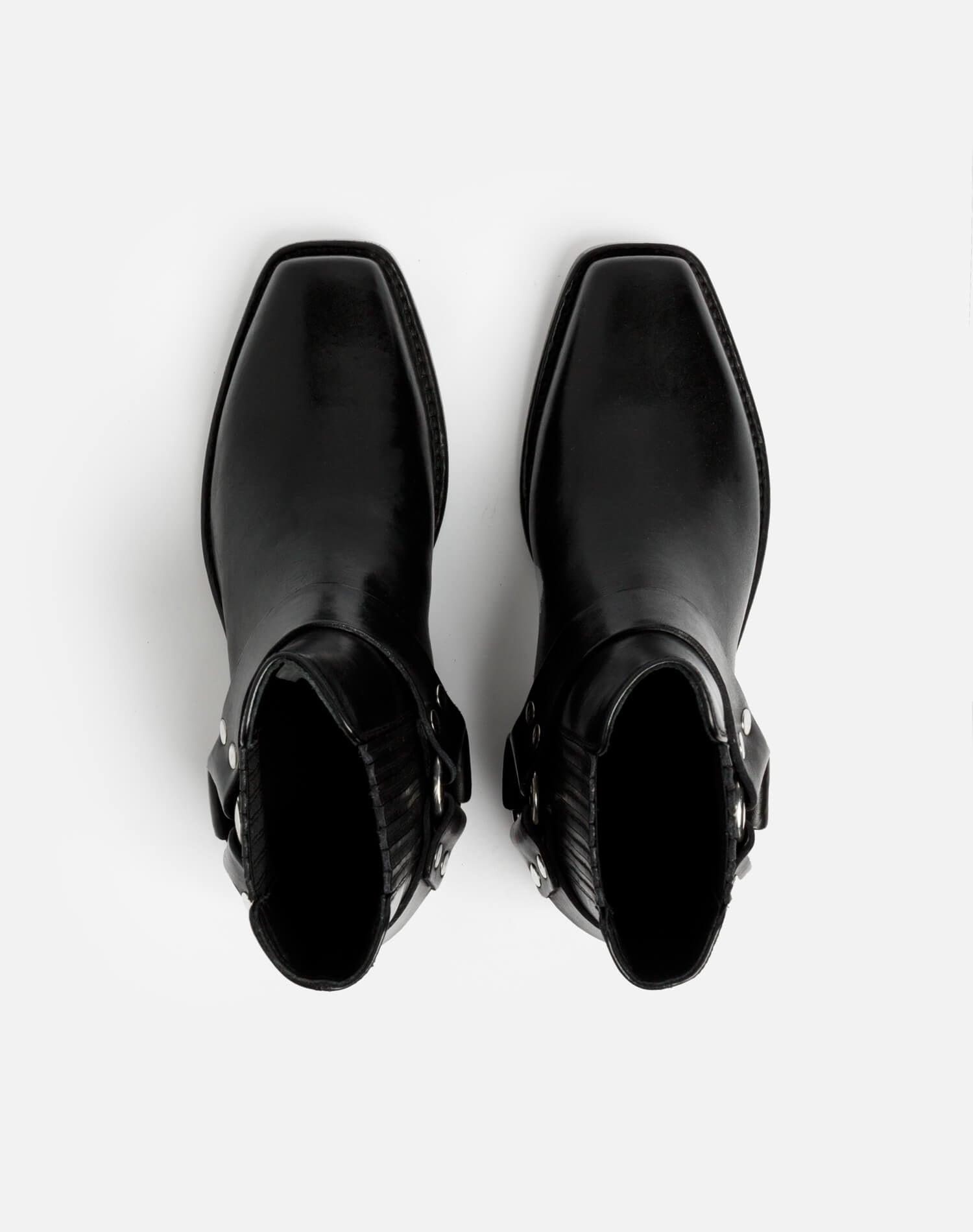 Cavalry Boot - Black Leather Female Product Image
