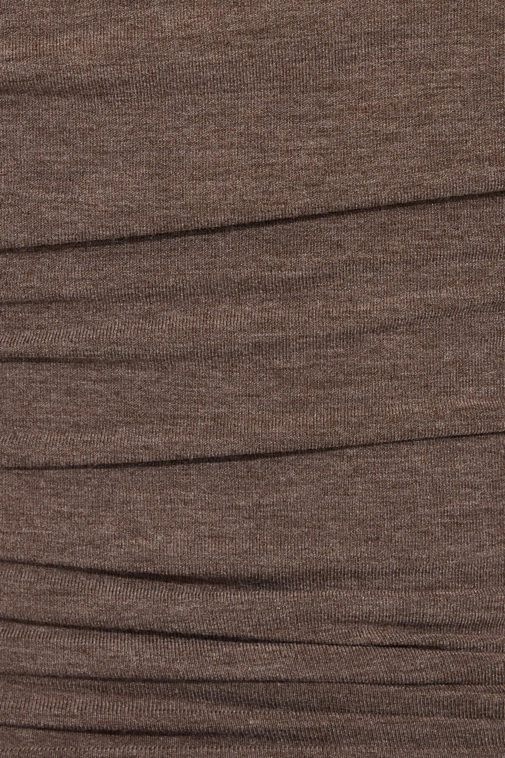 Serene Deep V-Neck Long Sleeve Top Product Image