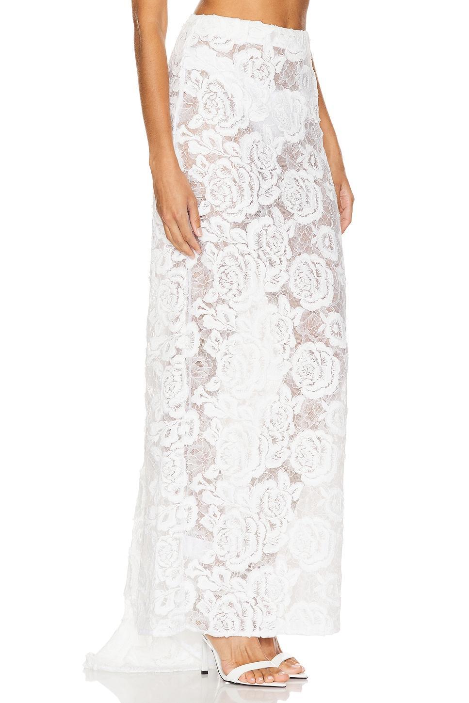 Lovers and Friends Emery Skirt in White Product Image