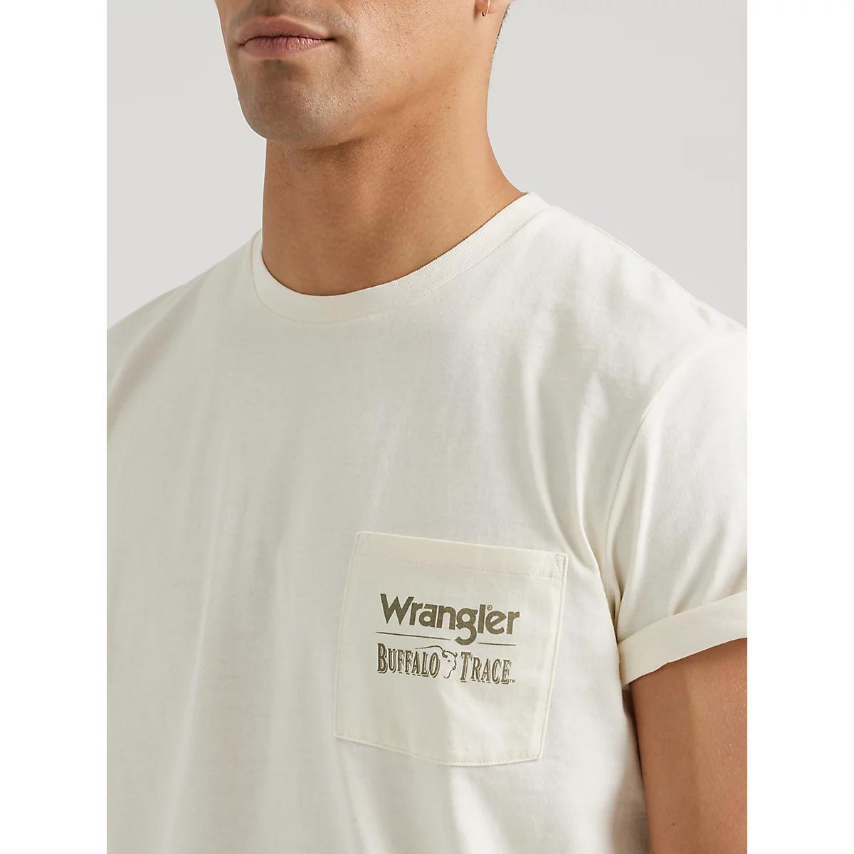 Wrangler x Buffalo Trace™ Men's Pocket T-Shirt | Men's SHIRTS | Wrangler® Product Image