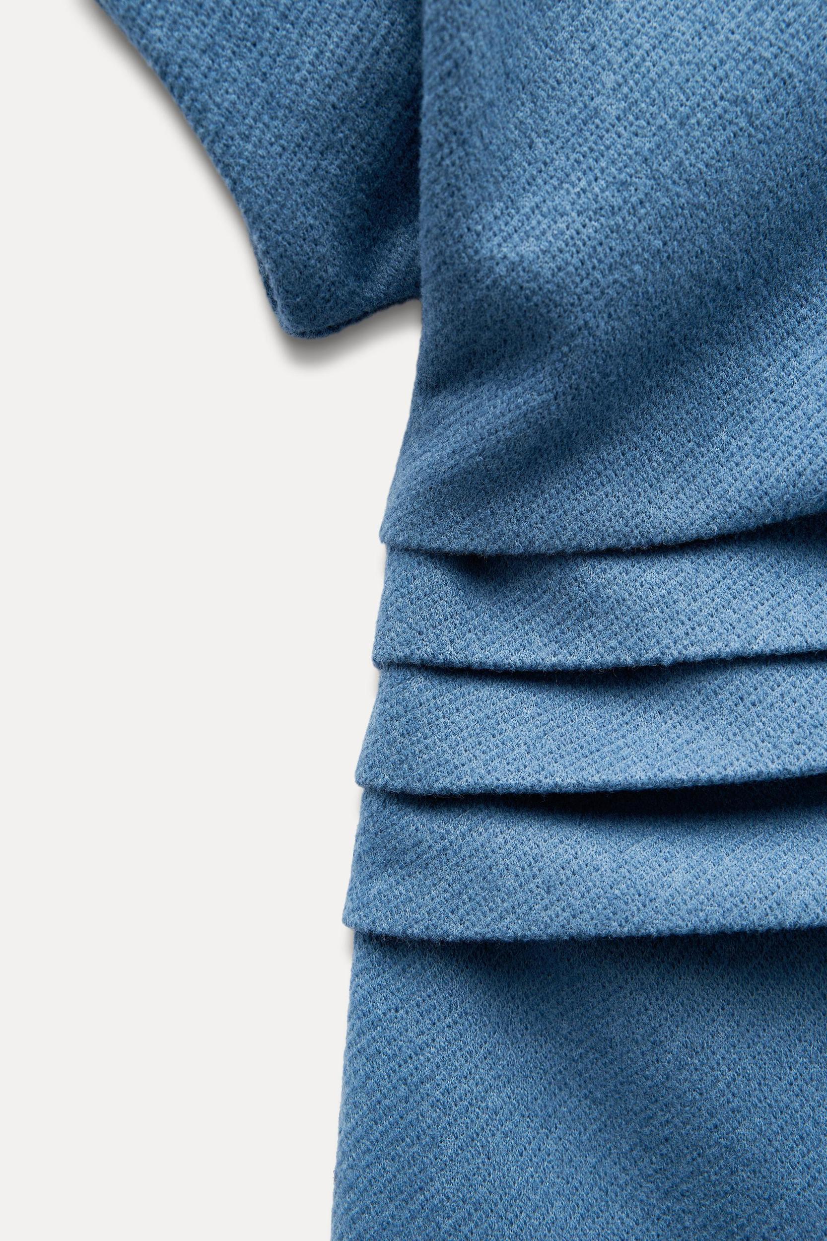 DRAPED MIDI DRESS Product Image