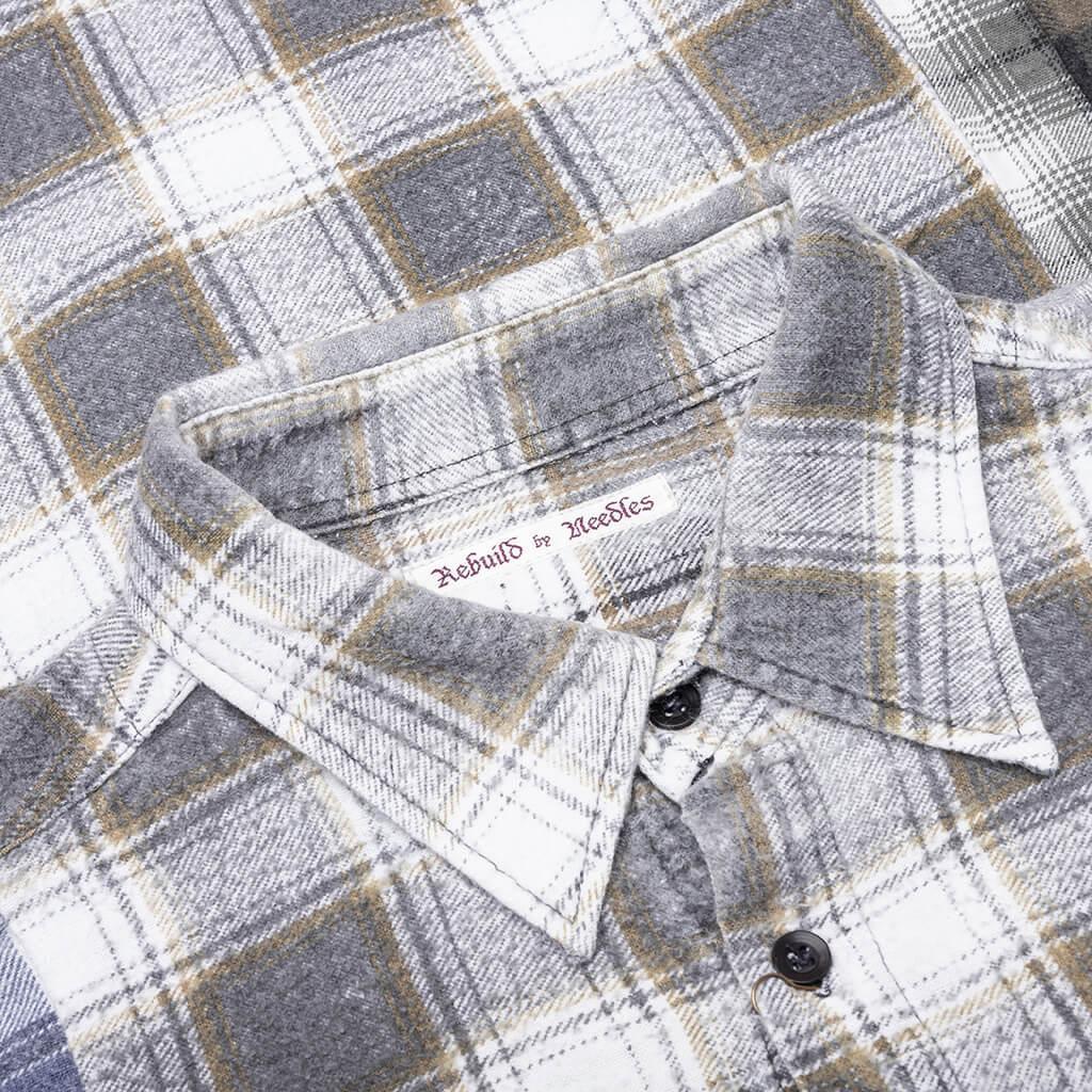 7 Cuts Wide Flannel Shirt - Assorted Male Product Image