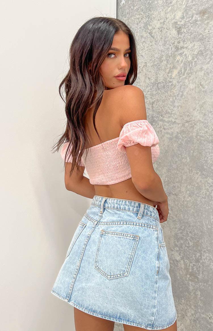 Molly Pink Crop Top Product Image