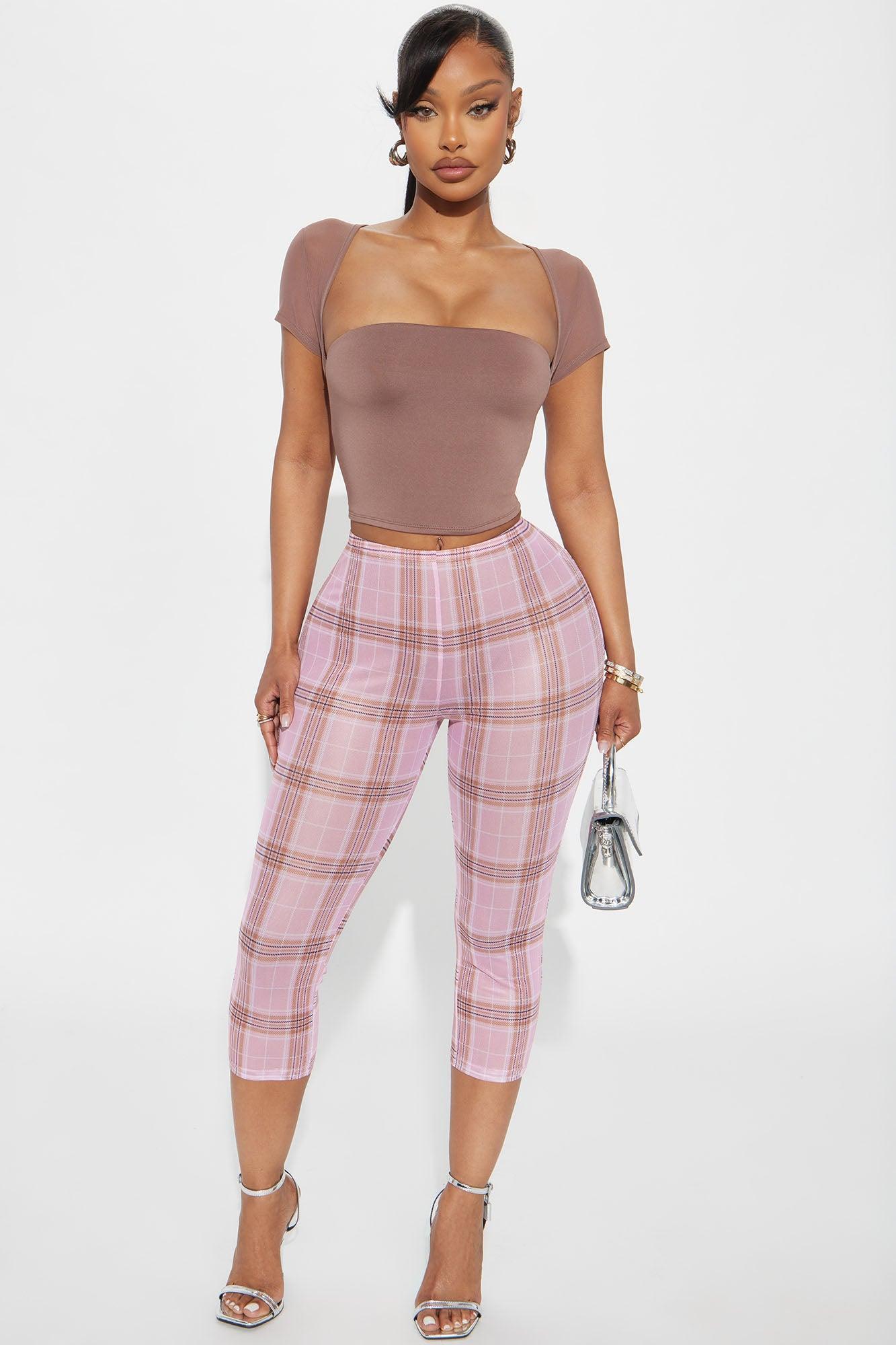 Met Your Match Short Sleeve Top - Mocha Product Image