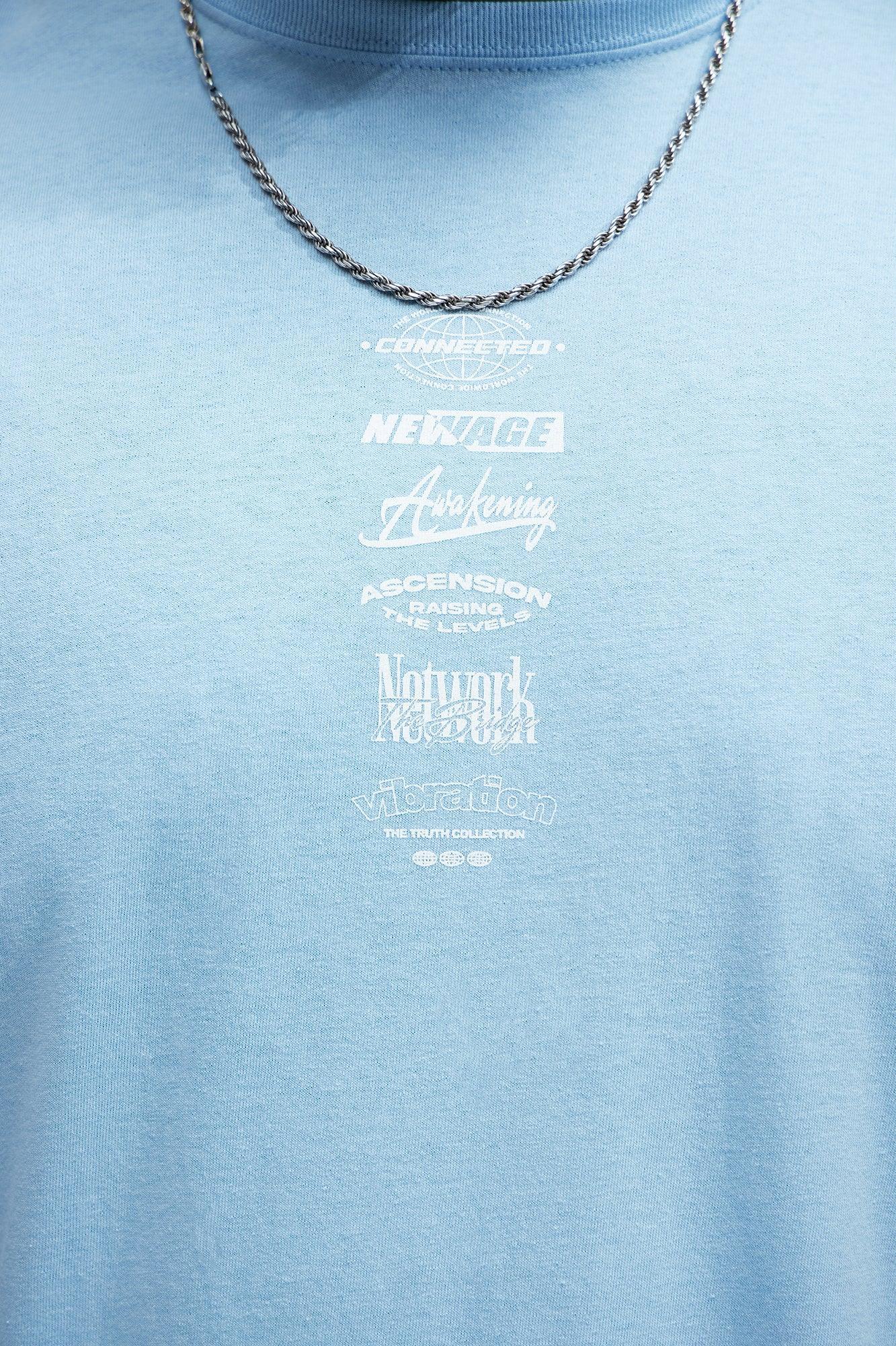 The Truth Collection Short Sleeve Tee - Light Blue Product Image