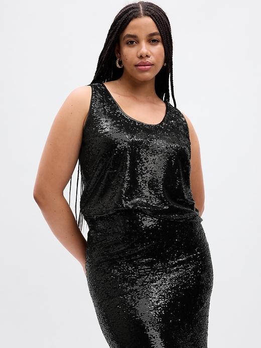 Sequin Tank Top Product Image