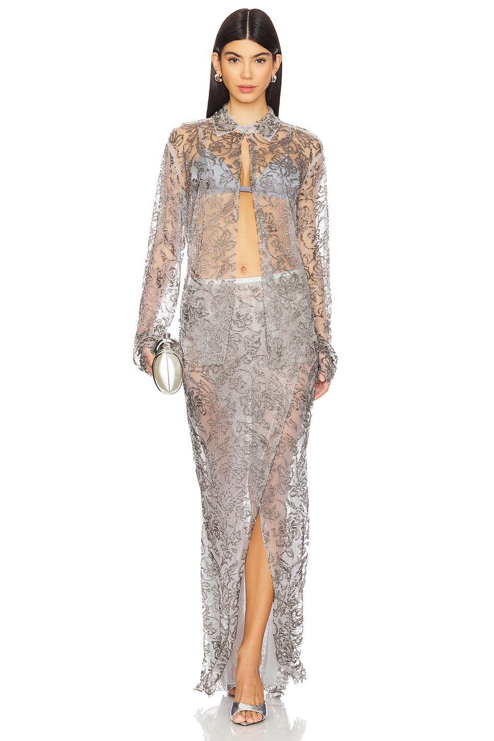 Maxi Wrap Skirt Product Image