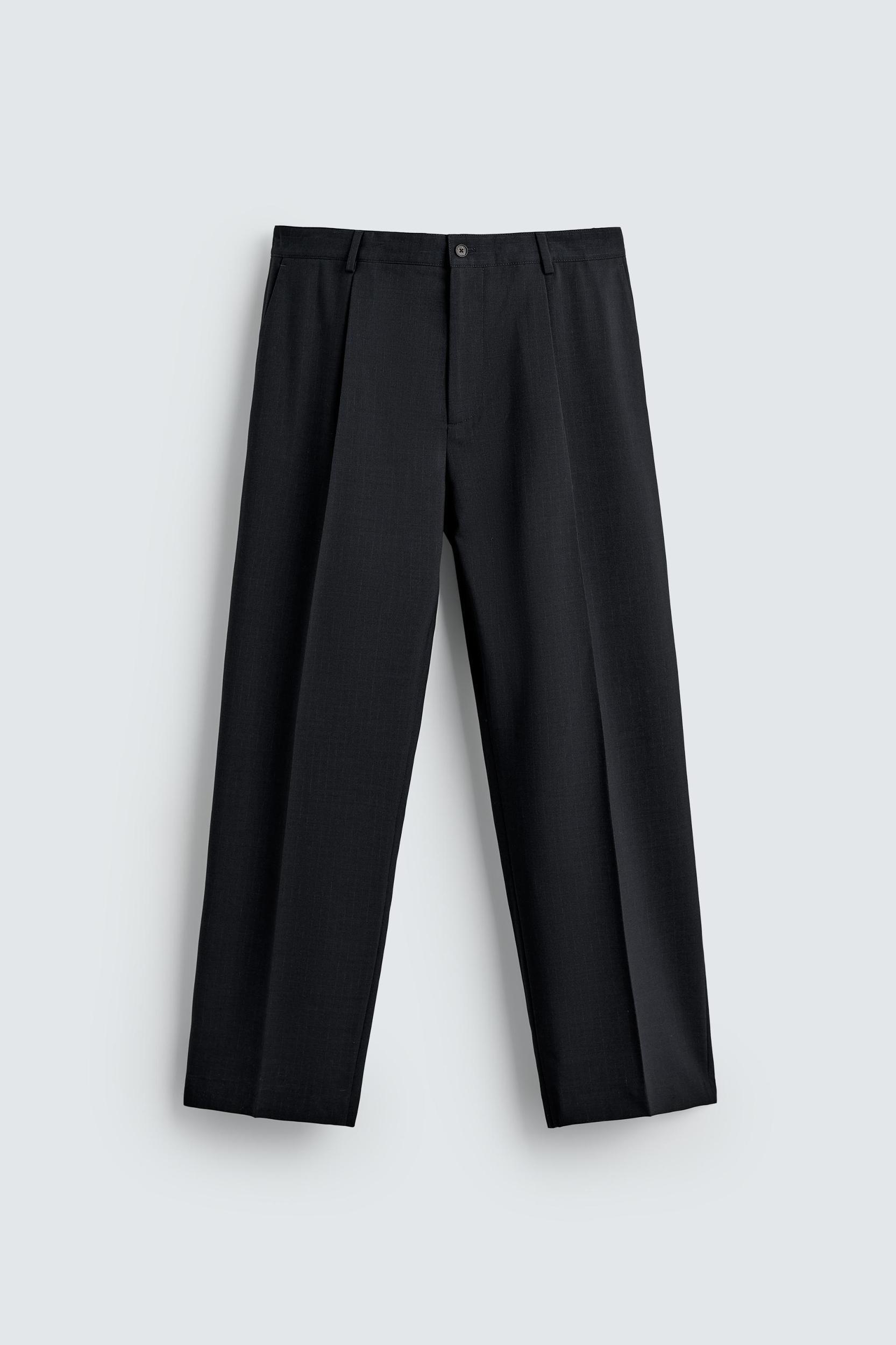 STRIPED SUIT PANTS Product Image