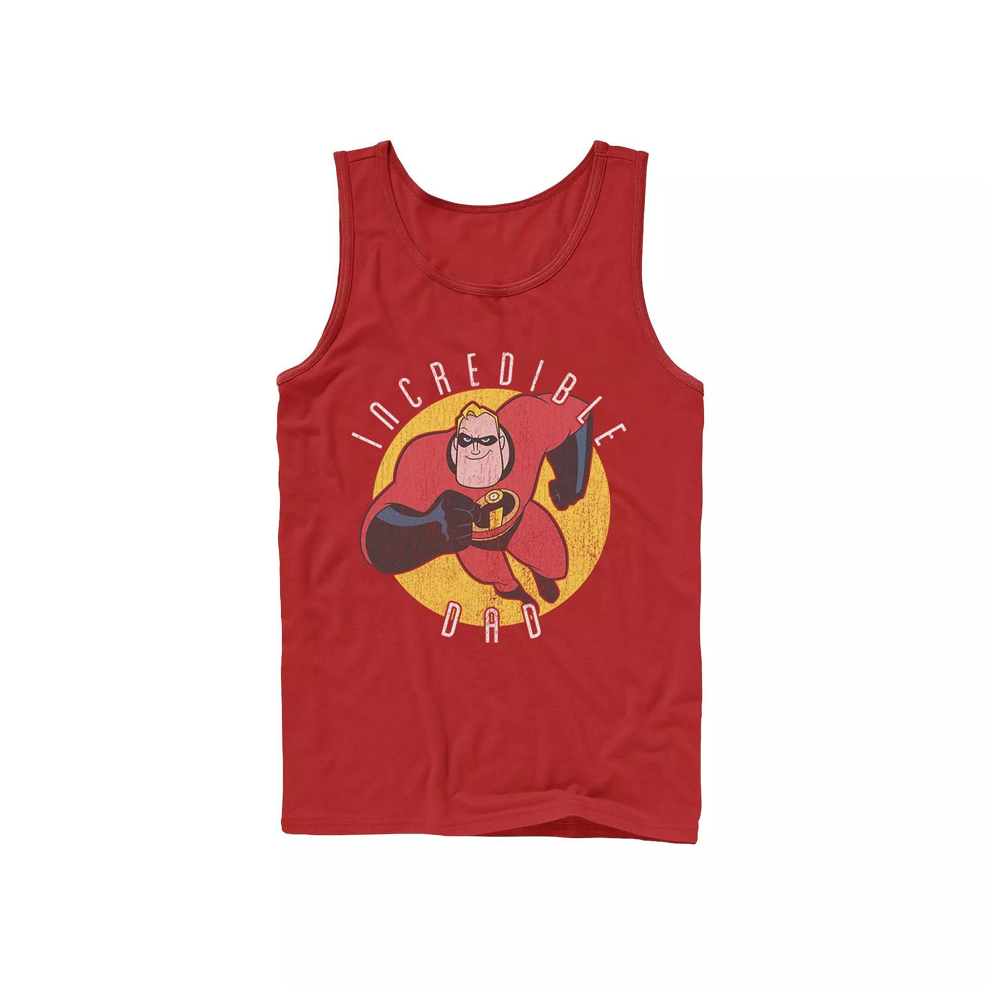 Disney / Pixars The Incredibles Mr. Incredible Mens Dad Tank Top Product Image