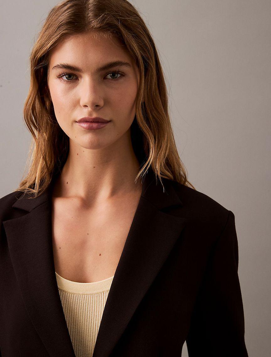 Ponte Slim Blazer Product Image