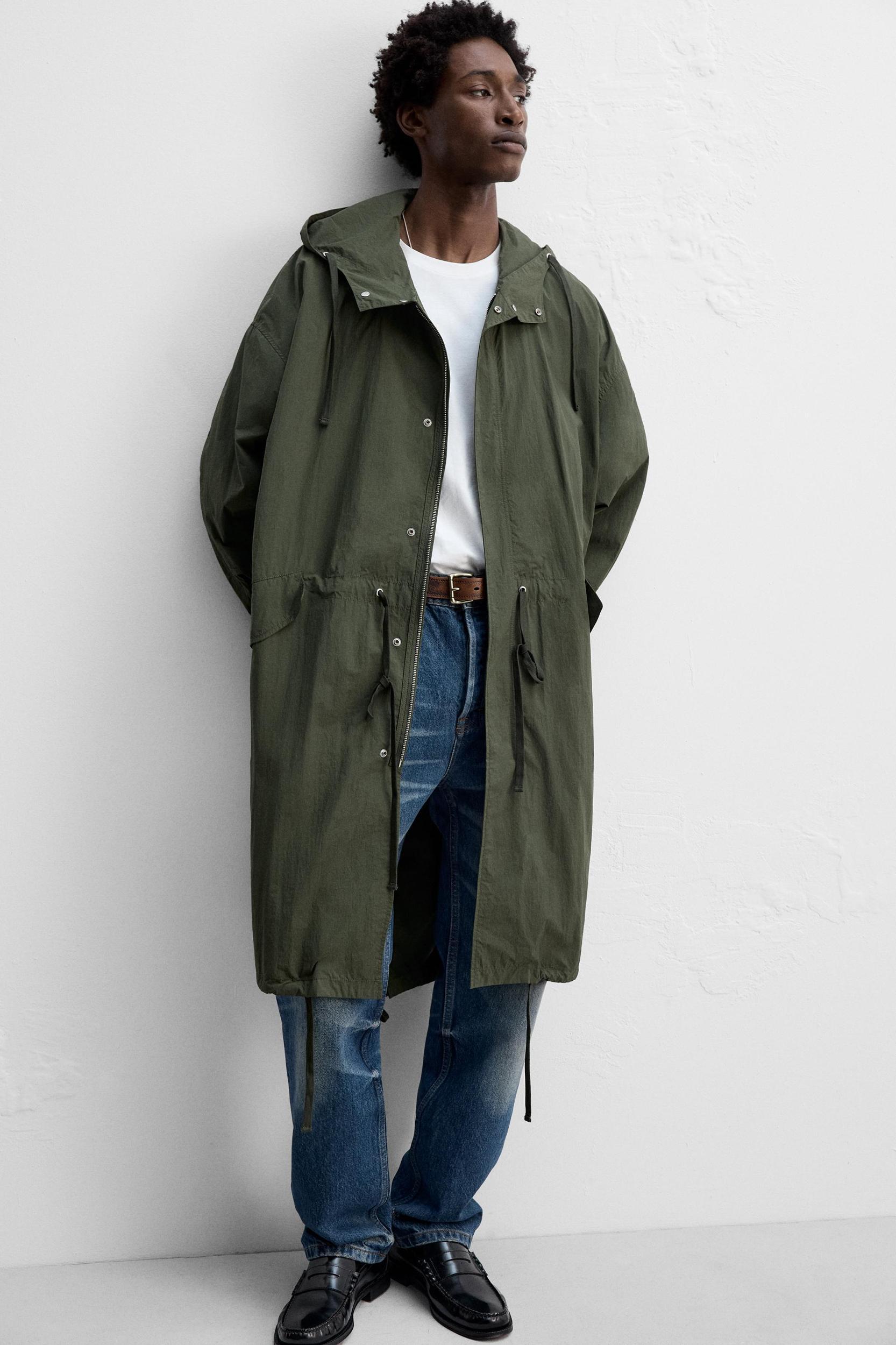 OVERSIZED FIT TECHNICAL PARKA Product Image