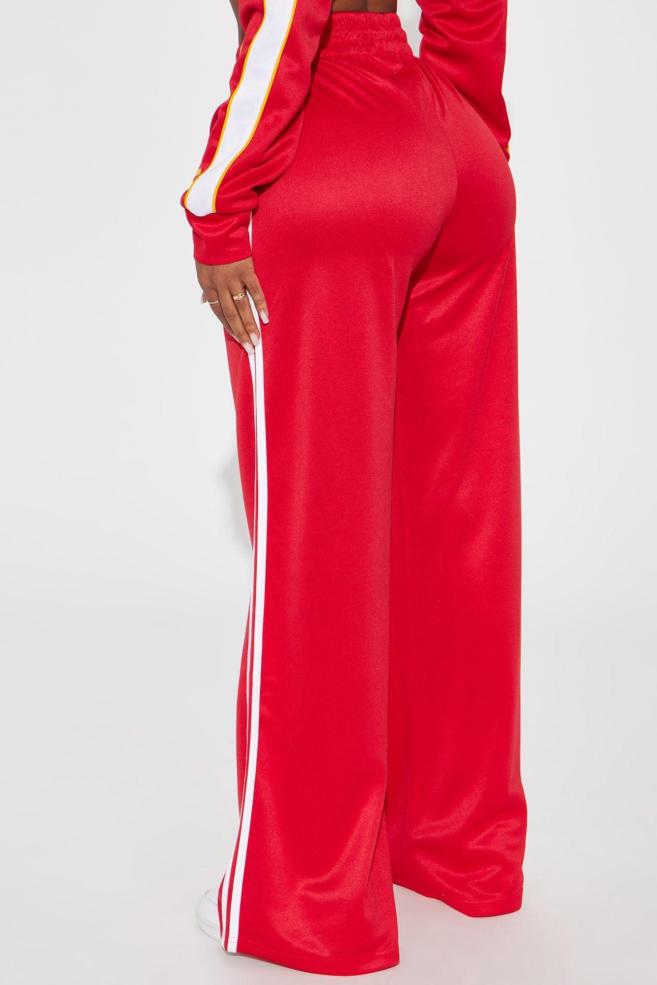 Chiefs Kingdom Wide Leg Pant - Red Female Product Image