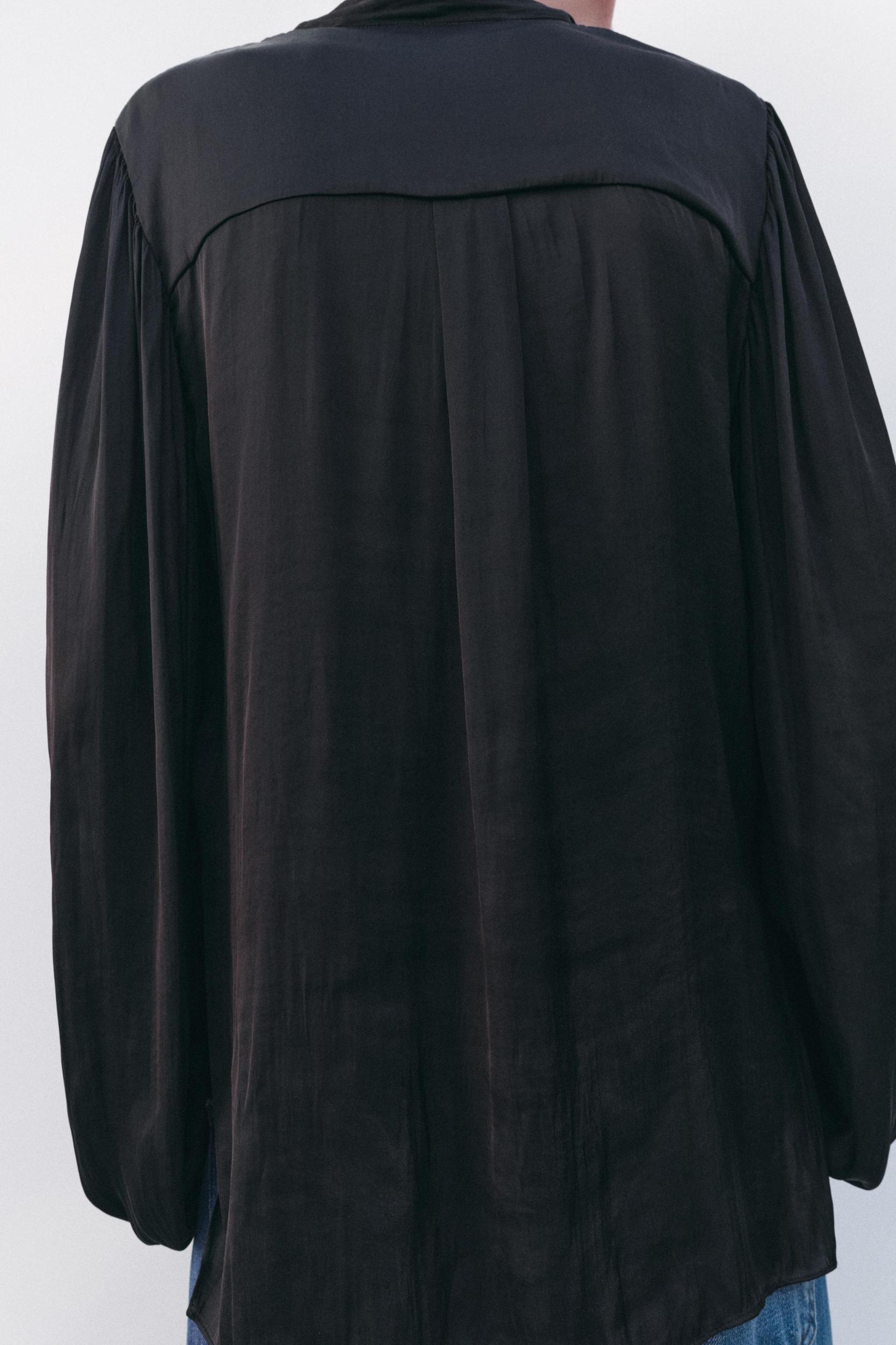 ZW COLLECTION BALLOON SLEEVE SHIRT Product Image