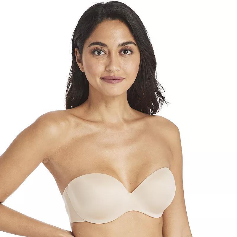 Maidenform Women's Love the Lift Demi Strapless Multiway Bra 9417 - Beige 32A Product Image