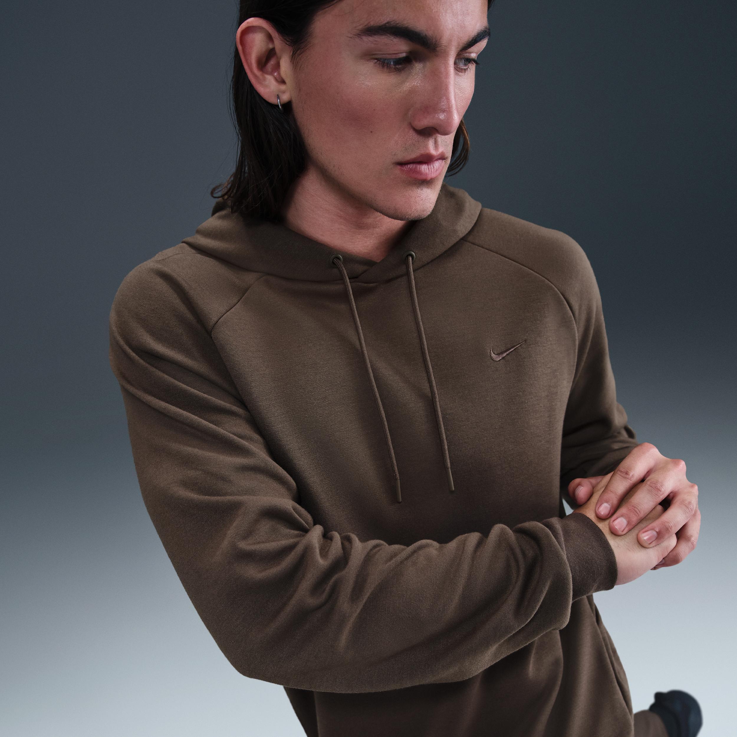 Nike Men's Primary Fleece Dri-FIT UV Pullover Performance Hoodie Product Image