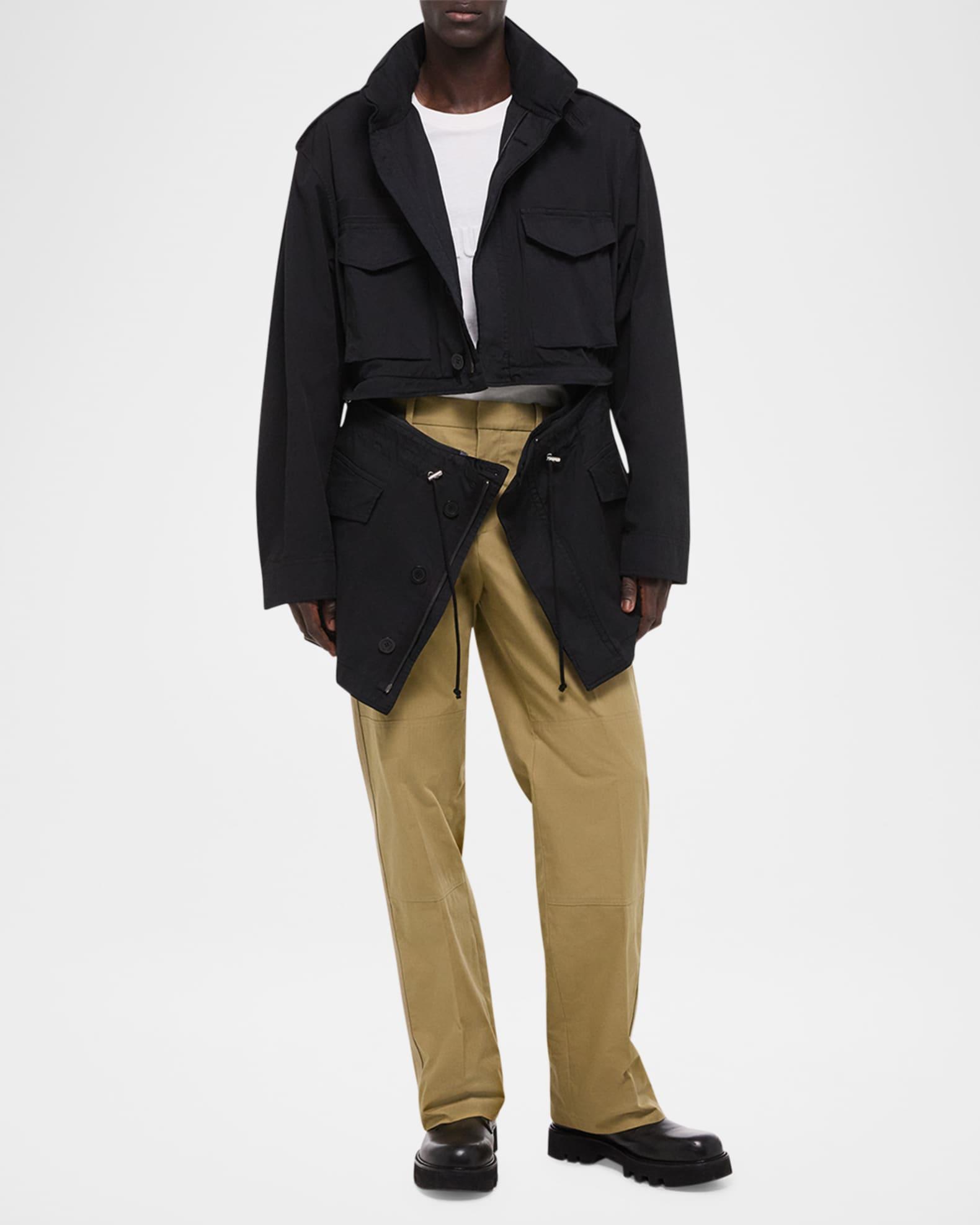 Men's Field Jacket with Stowaway Hood Product Image