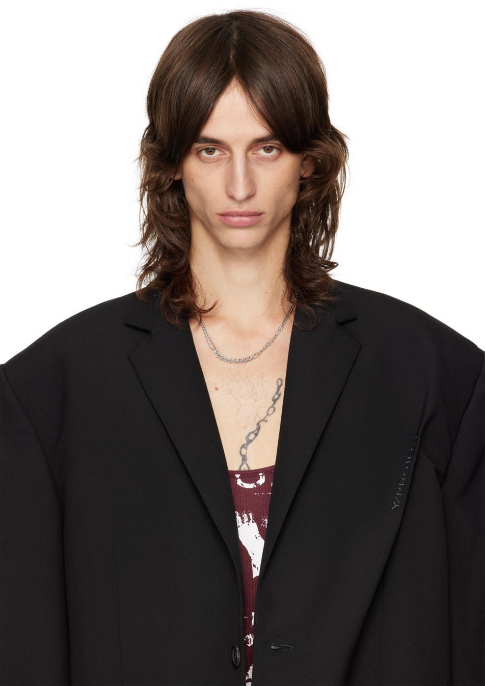 EMANUELE BICOCCHI Silver Crochet Necklace Product Image