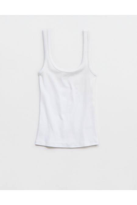 Aerie Double Scoop Neck Tank Top Women's Product Image