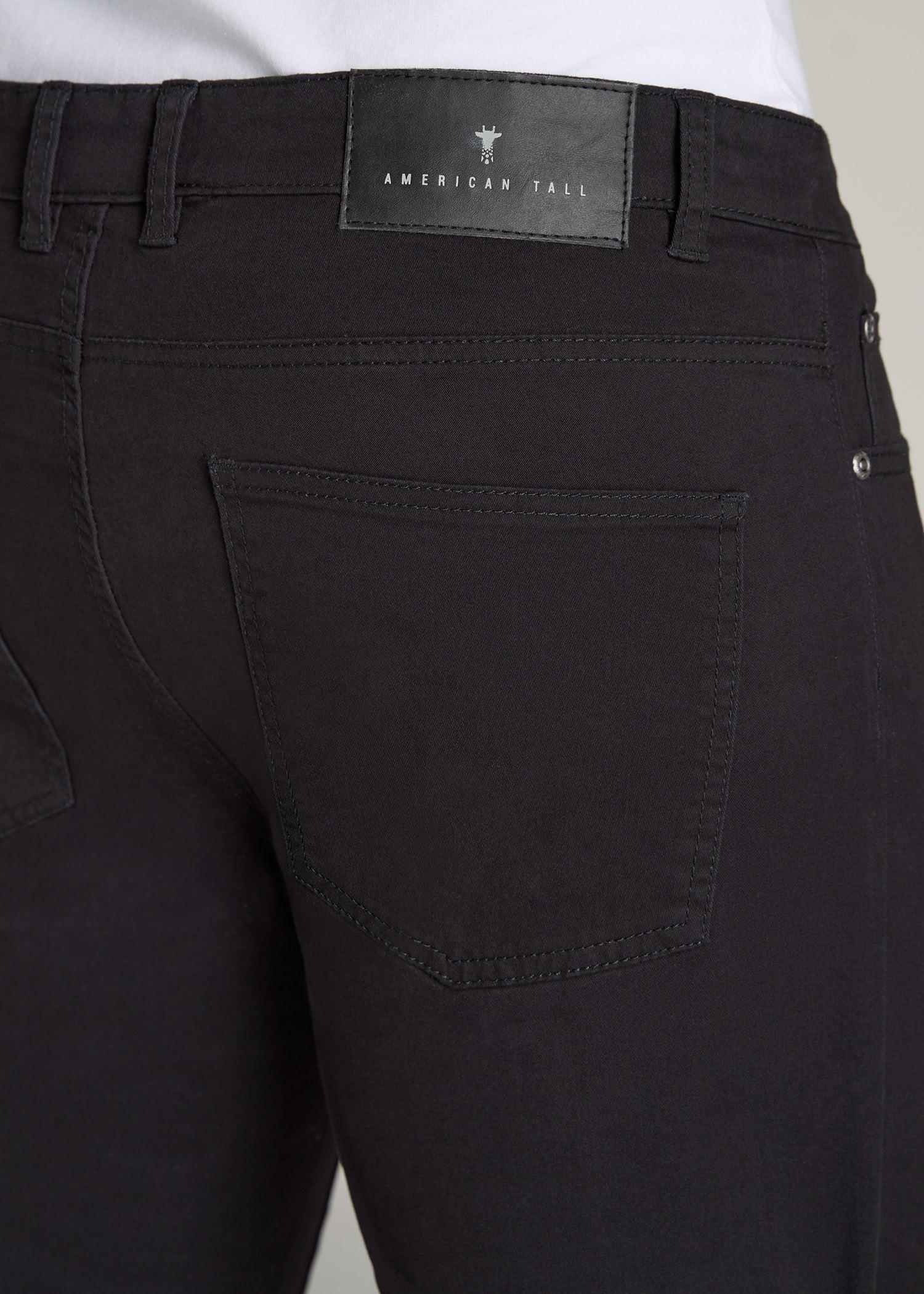 Dylan SLIM FIT Five-Pocket Pants For Tall Men in Fatigue Green Product Image