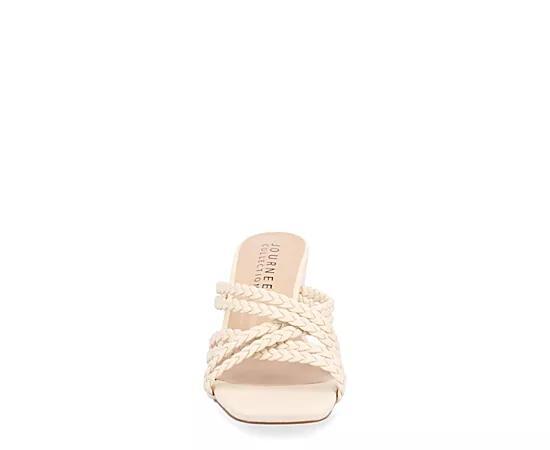 Journee Collection Womens Baylen Wedge Slip On Sandal Product Image