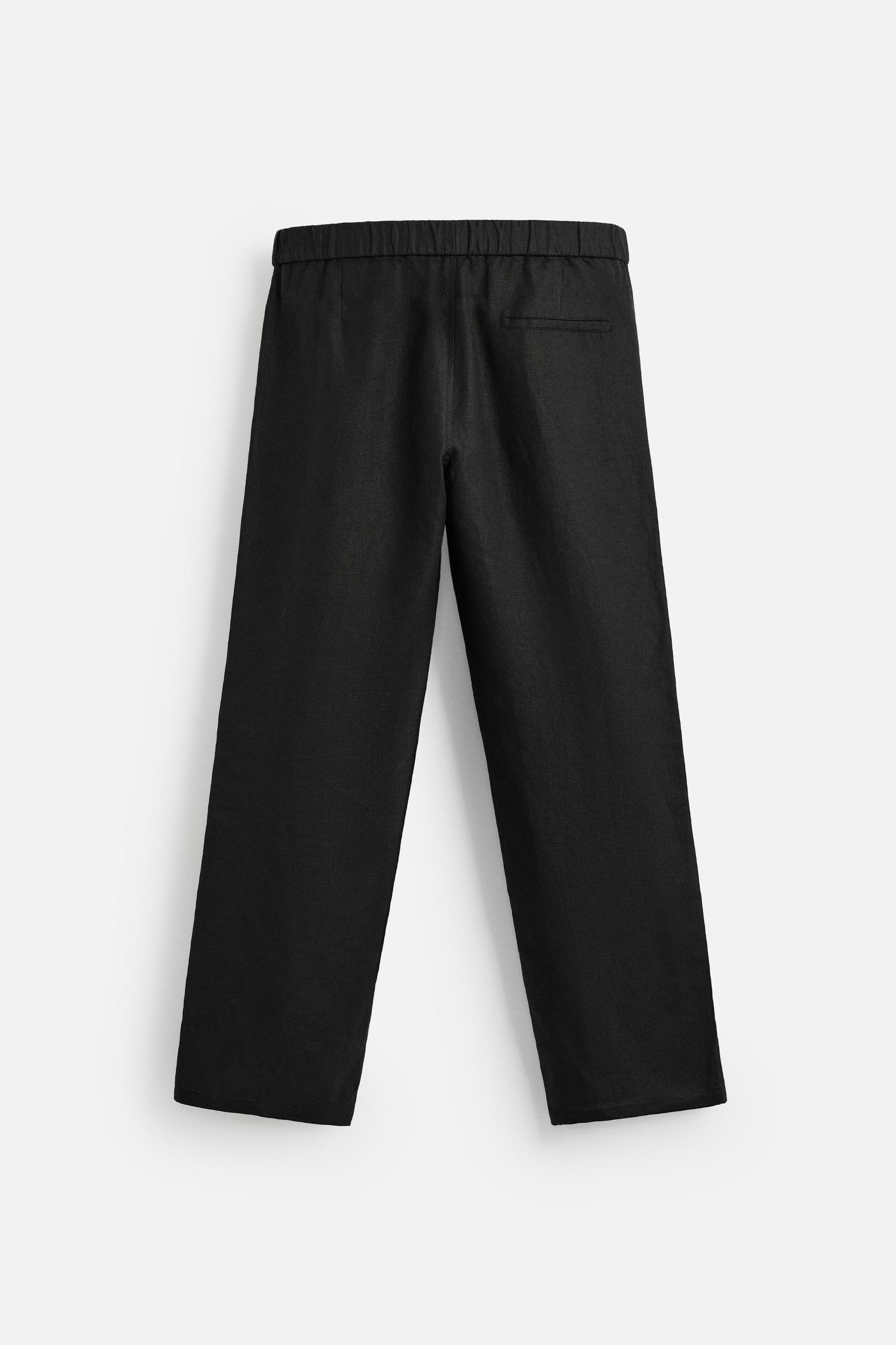 LINEN PANTS IN 100% LINEN Product Image